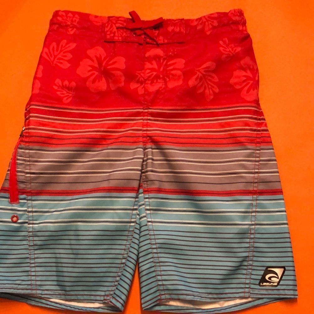 Laguna boys large 14/16 swim trunks